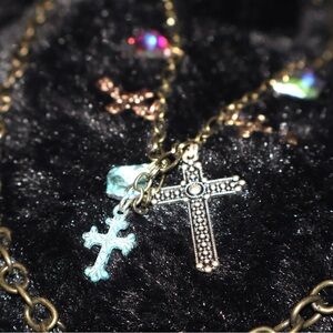 Custom Cross Pendant Necklace